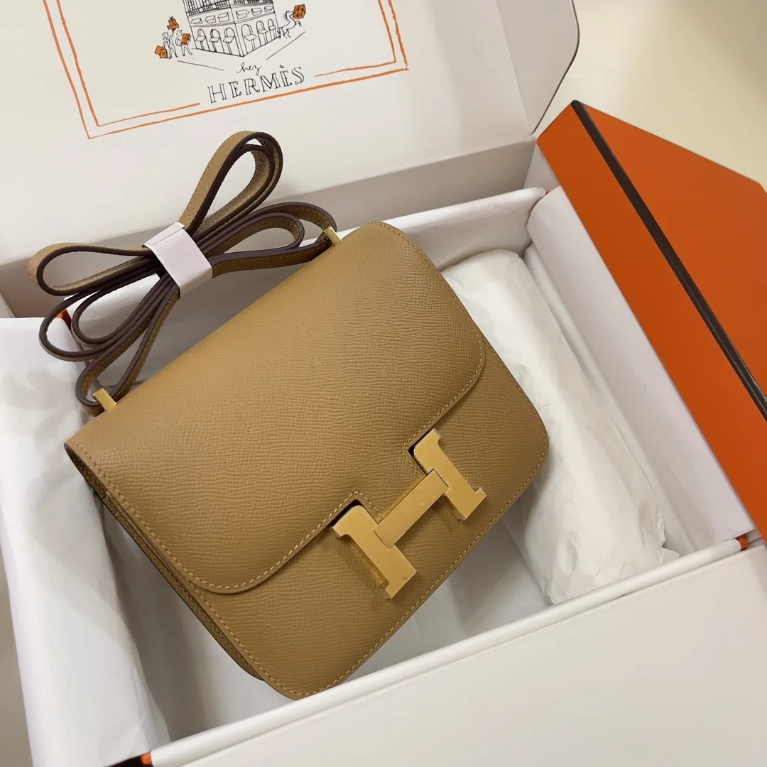 Hermès Constance Epsom Palm-Grain Leather Shoulder Bag 19cm - description_image4
