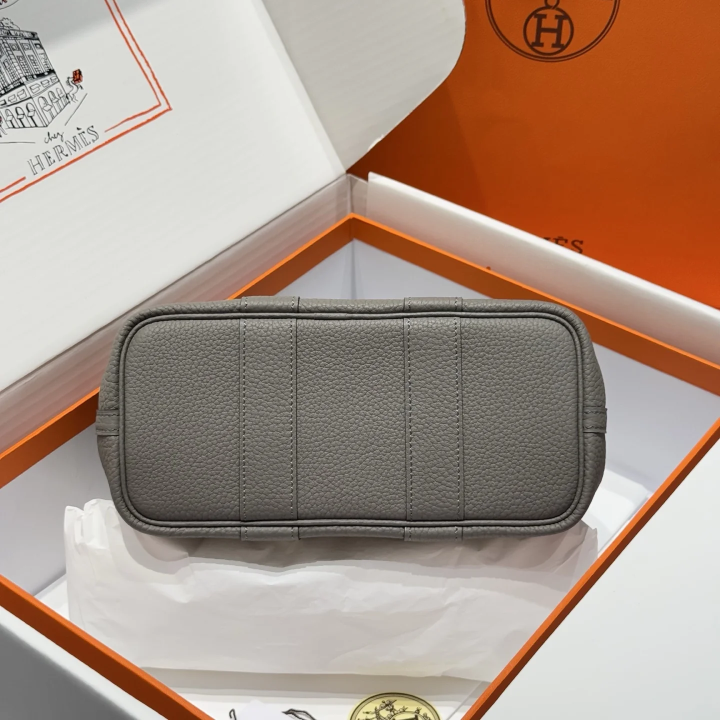 Hermès Garden Party Mini Leather Bag 23cm - description_image3