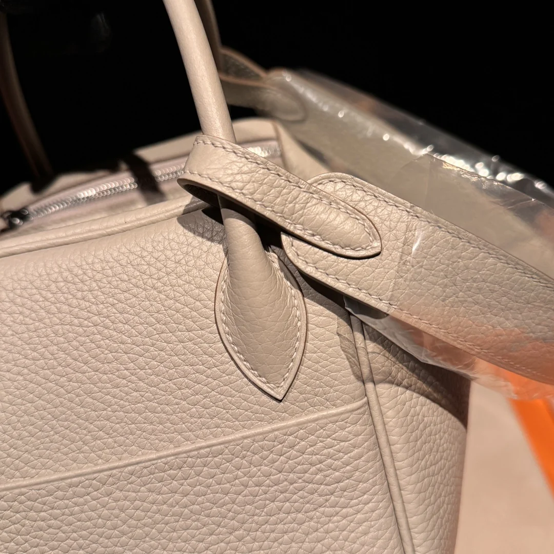 Hermès Lindy Clemence leather silver buckle 26 Hermès Lindy Clemence leather silver buckle 26 - description_image6