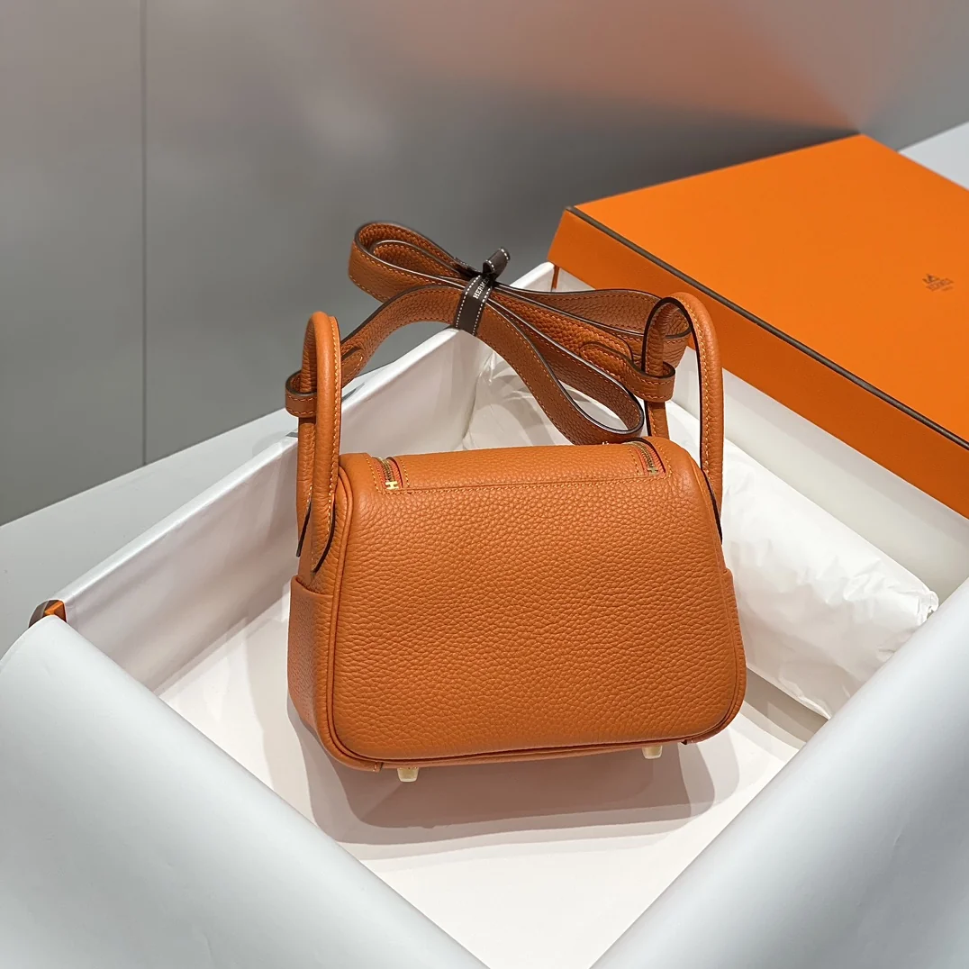 Hermès Mini Lindy Togo Leather 19.5cm - description_image3