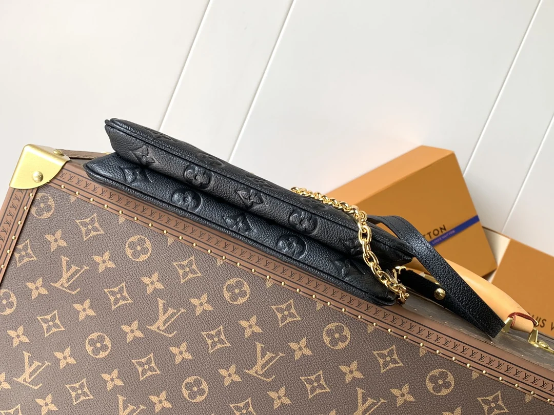 Louisvuitton Pochette Monogram Empreinte Liv Pochette M11916 24x13x6.5 cm Louisvuitton Pochette Monogram Empreinte Liv Pochette M11916 24x13x6.5 cm - description_image4