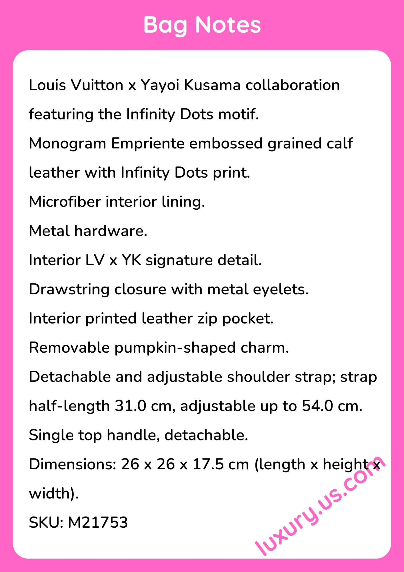 Louisvuitton NéoNoé Medium Drawstring Bag 26 x 26 x 17.5 cm - short_description_image1