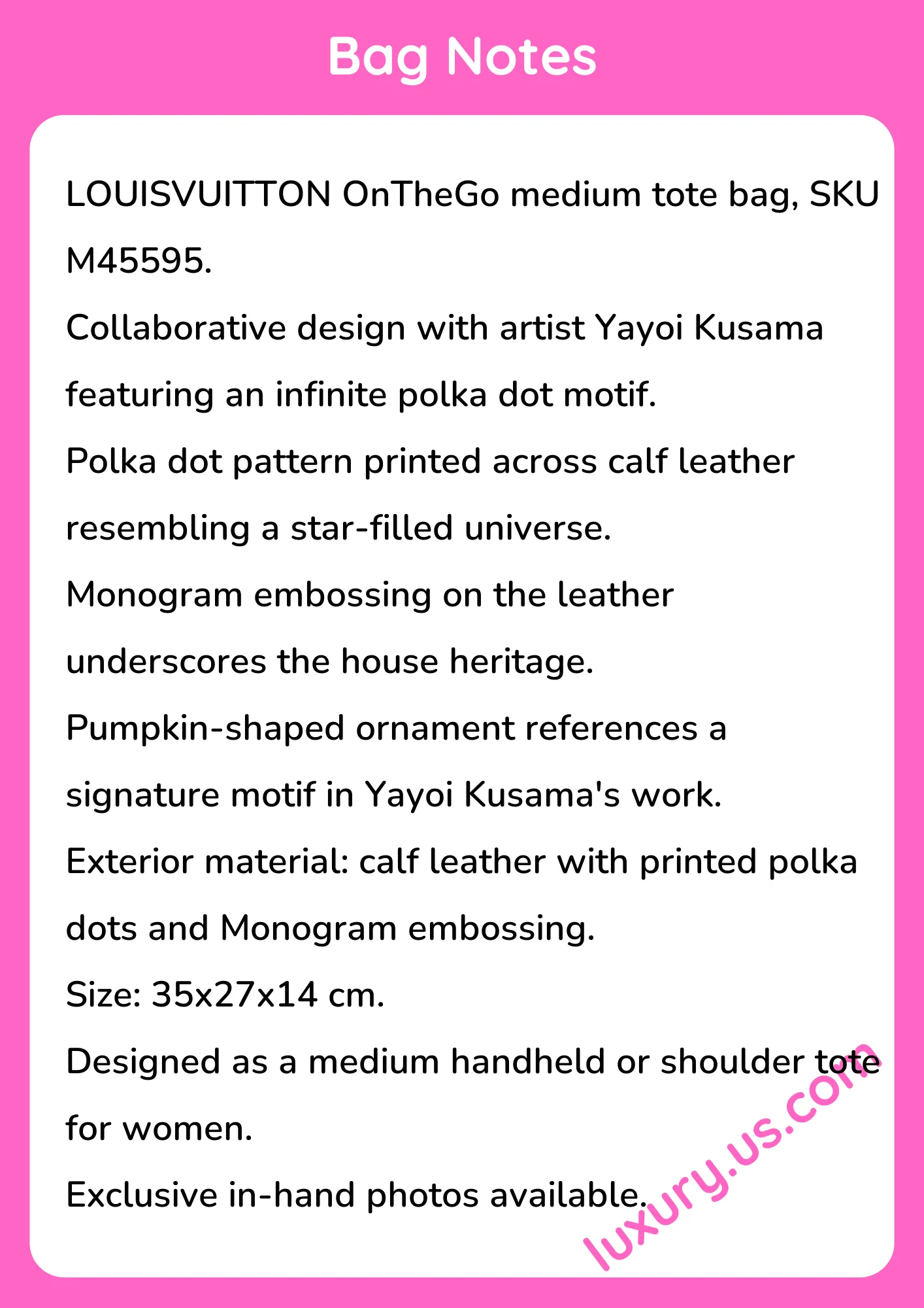 Louisvuitton OnTheGo M45595 35x27x14 cm - short_description_image1