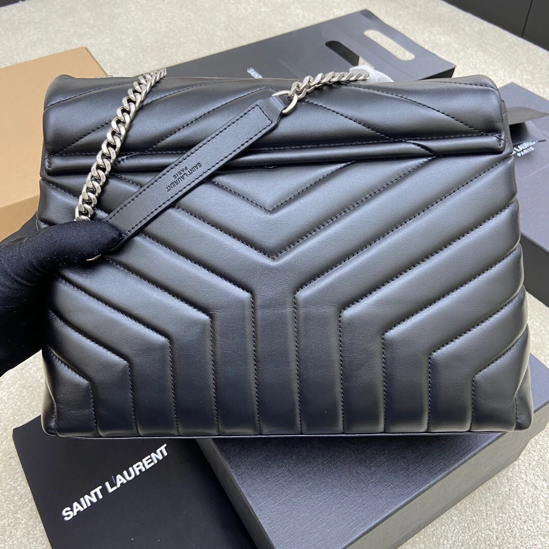 Saint Laurent LOULOU Large Long Envelope Shoulder Bag 459749 32x22x10 cm - description_image2
