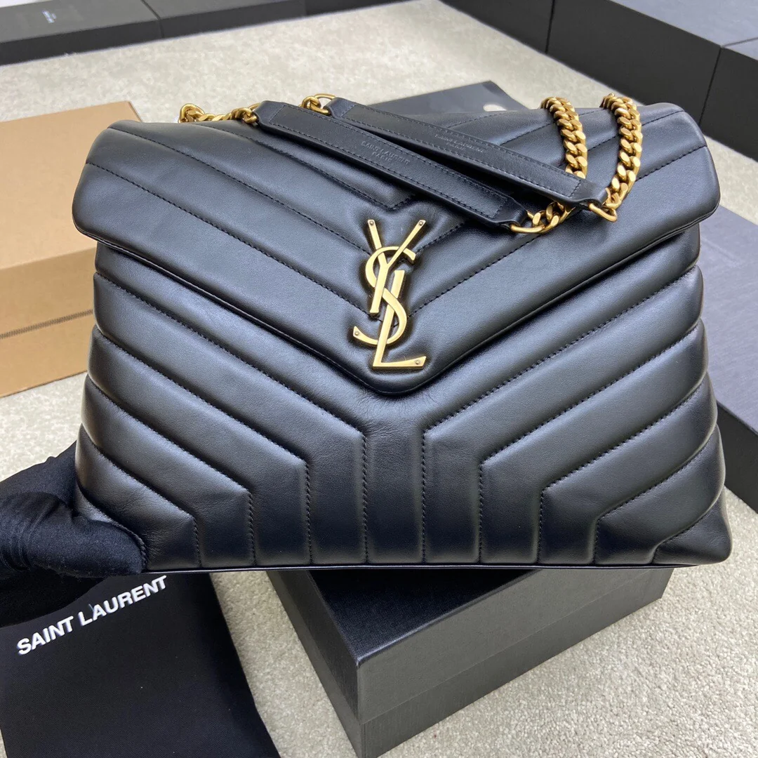 Saint Laurent Lou Large Long Envelope Crossbody Bag Model 459749 32x22x10 cm - description_image1