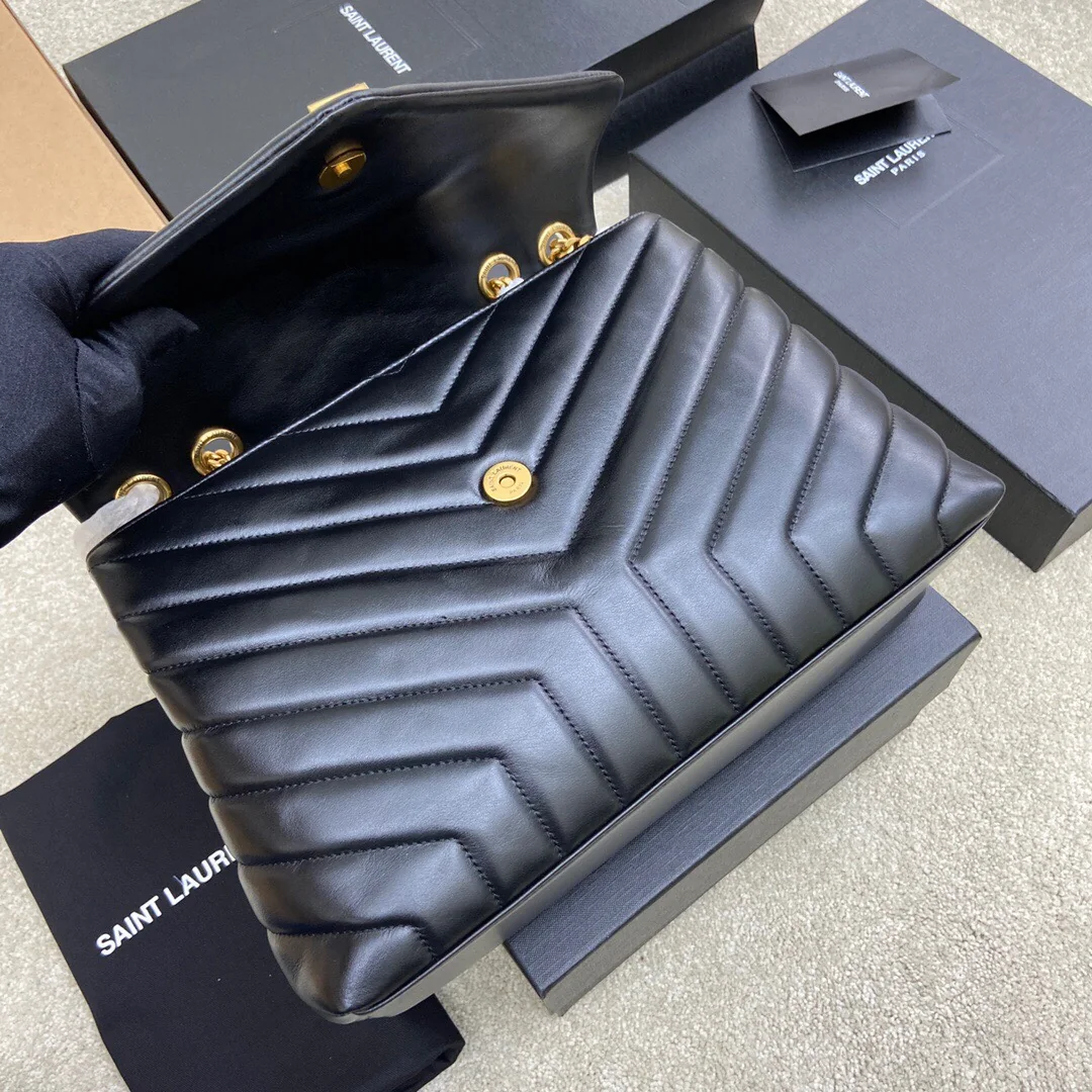 Saint Laurent Lou Large Long Envelope Crossbody Bag Model 459749 32x22x10 cm - description_image7