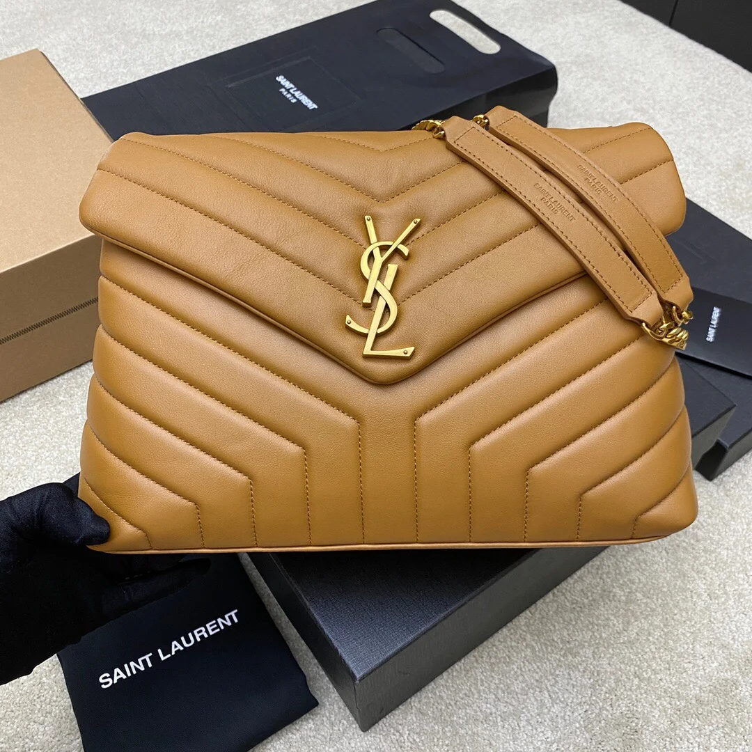 Saint Laurent Lou Large Long Envelope Shoulder Bag 459749 32x22x10 cm - description_image1