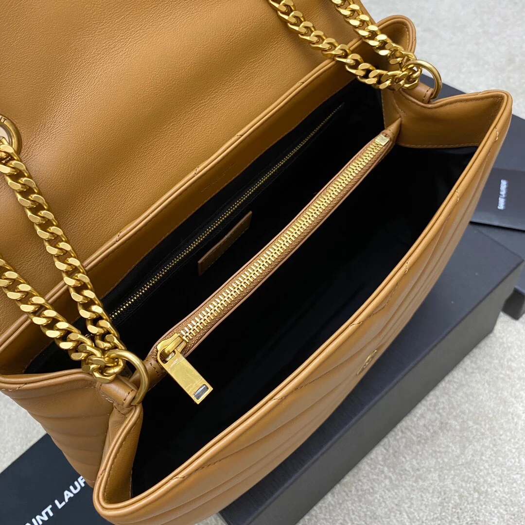 Saint Laurent Lou Large Long Envelope Shoulder Bag 459749 32x22x10 cm - description_image8