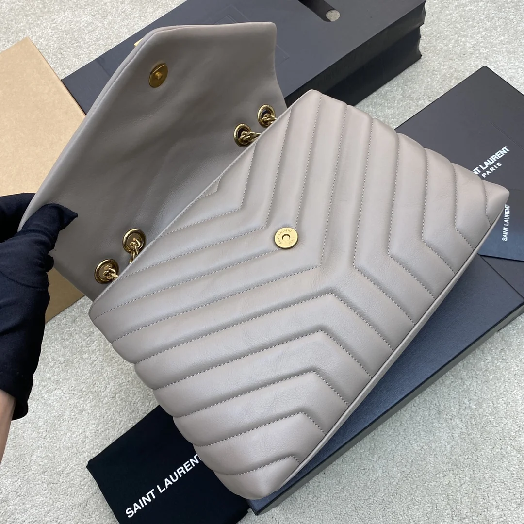 Saint Laurent Lou Large Long Envelope Shoulder Bag Model 459749 32x22x10 cm - description_image7