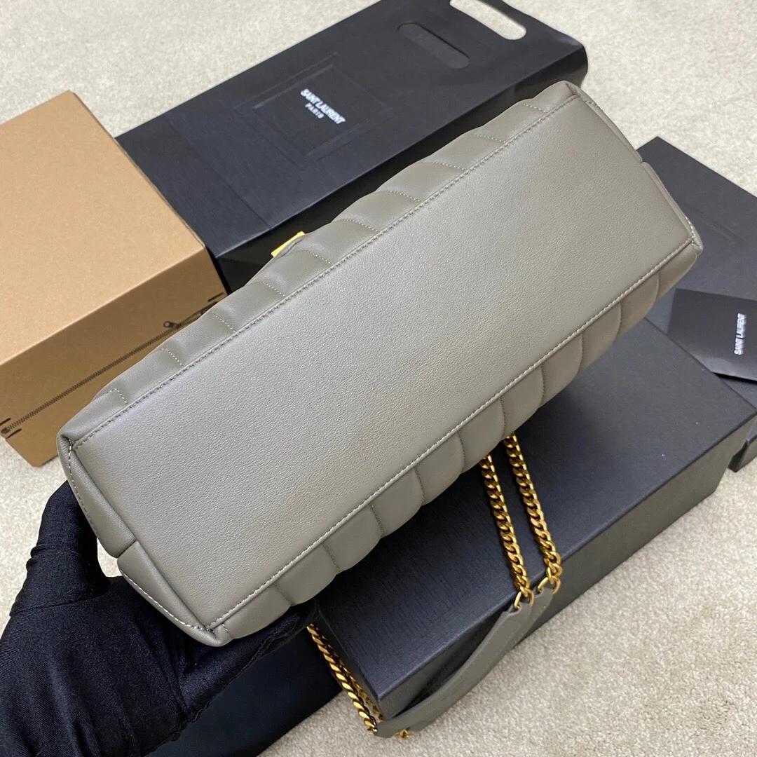 Saint Laurent Lou Large Long Envelope Shoulder Bag Model 459749/487216/392288 32x22x10 cm Saint Laurent Lou Large Long Envelope Shoulder Bag Model 459749/487216/392288 32x22x10 cm - description_image7