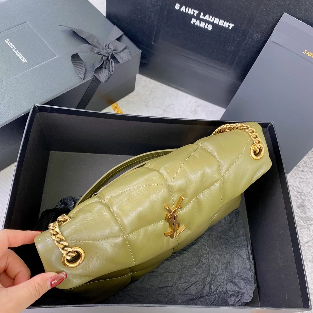 Saint Laurent Loulou Puffer Quilted Lambskin Bag 577476 29x17x11 cm - description_image3