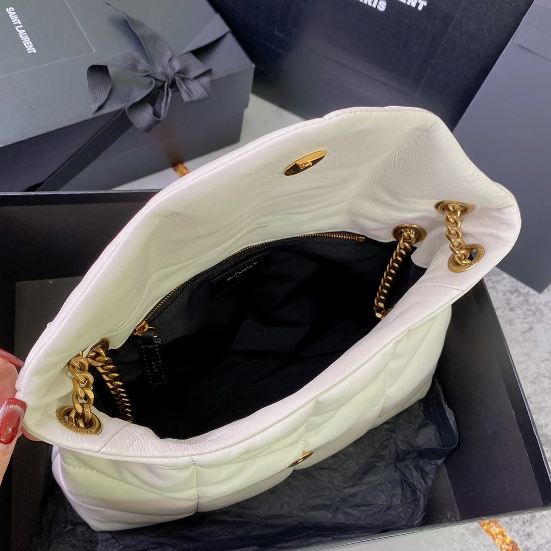 Saint Laurent Lou Quilted Lambskin Bag 29x17x11 cm - description_image9