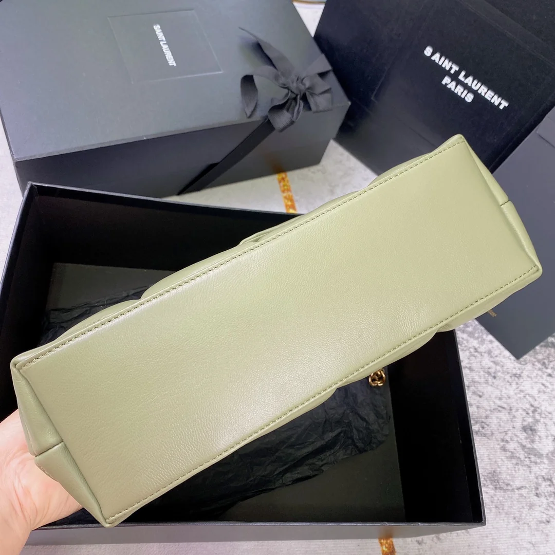 Saint Laurent Loulou Quilted Puffer Lambskin Bag 29x17x11 cm - description_image5