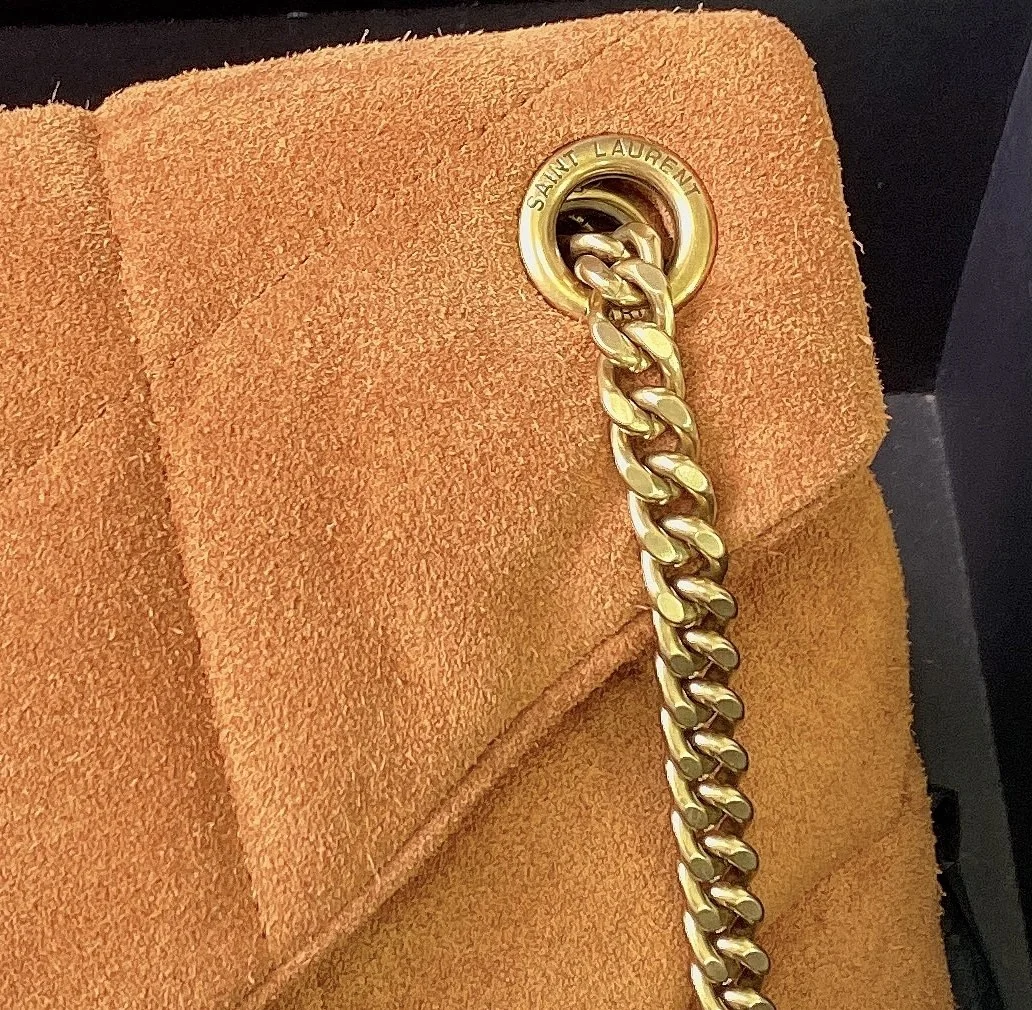 Saint Laurent Loulou Quilted Puffer Bag 29x17x11 cm - description_image7