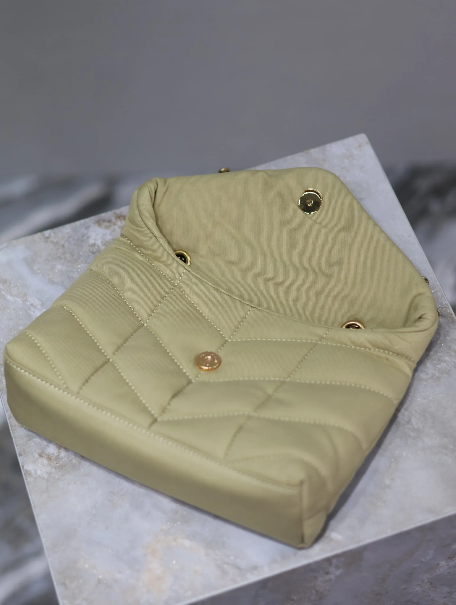 Saint Laurent Loulou Puffer Mini Double Chain Shoulder Bag 759337 23x15.5x8.5 cm - description_image3