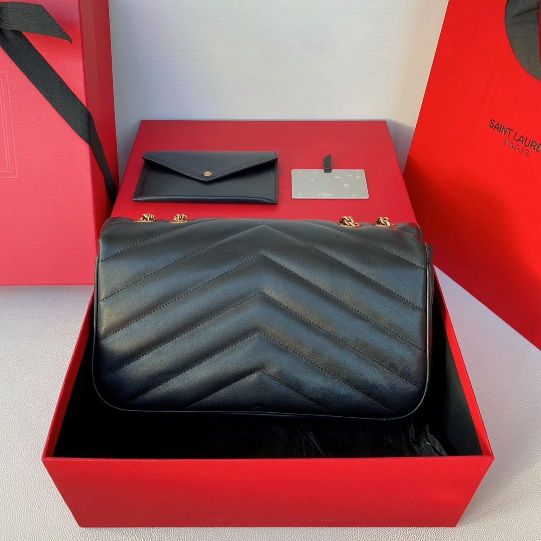 Saint Laurent LouLou Medium Square Puffer 29x17x8 cm Saint Laurent LouLou Medium Square Puffer 29x17x8 cm - description_image2